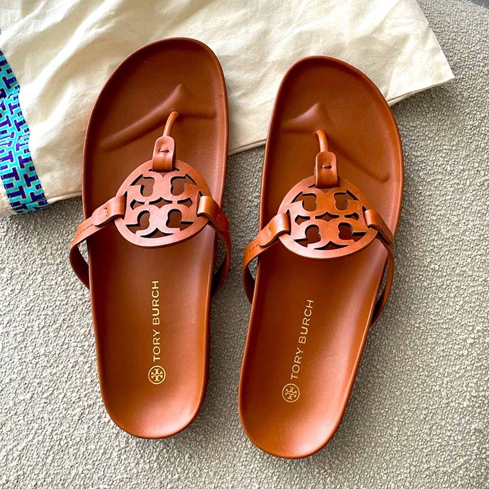 RARE Size 13 Tory Burch Miller Cloud Sandals!